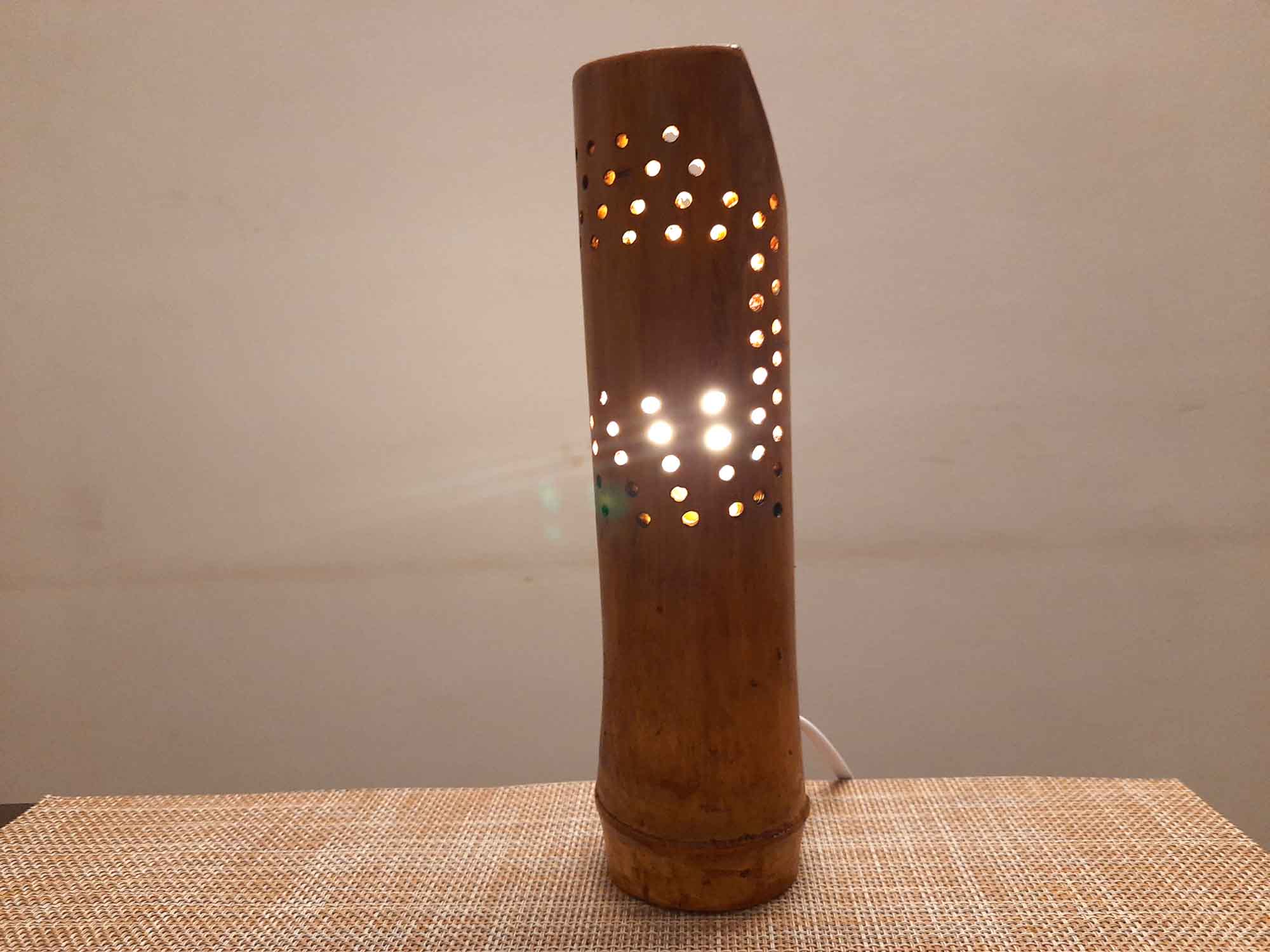 Handmade Bamboo Wall Lamp